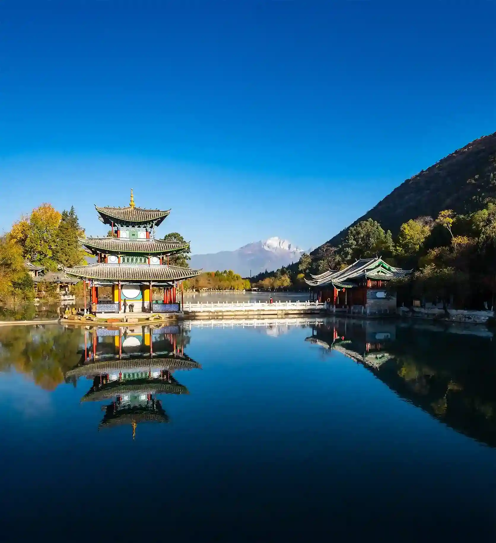 Popular travel experiences in China including the Great Wall, Forbidden City, and modern Shanghai skyline