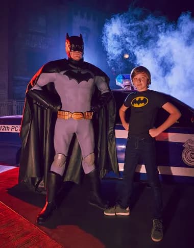 Warner Bros World Abu Dhabi indoor theme park with cartoon-themed attractions