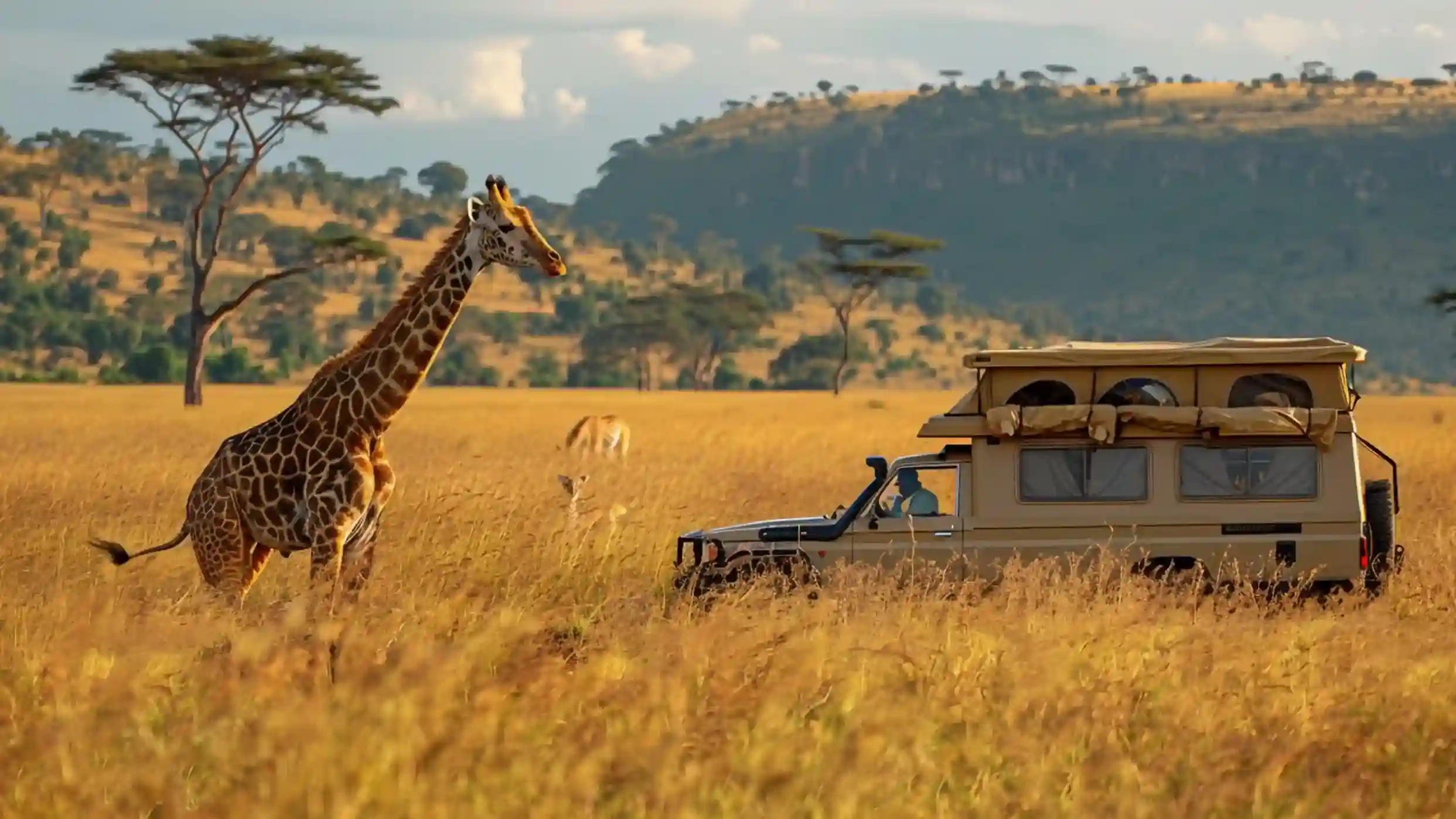 Kenya safari adventures with wildlife, savannah landscapes, and national parks