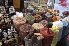 Image of Dubai Spice Market in UAE with variety of spices from all around the world in one place