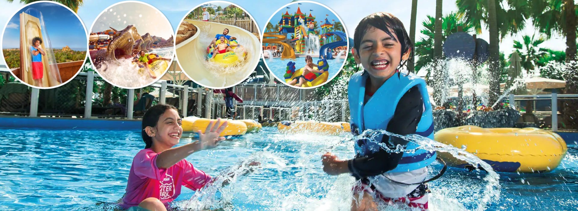 Water fun in Dubai with all other water activities for kids and family